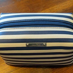 Pouf - Navy & White Stripe